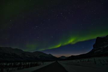 Northern Lights (Aurora Borealis or Polar Lights) - Dalton Highway, Alaska (USA)