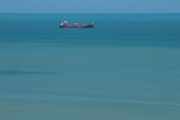 Obraz premium Navio no mar