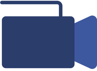 video-camera icon vector illustration logo style