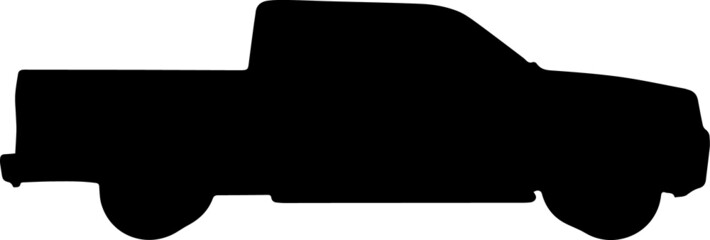 Pickup Truck Silhouettes SVG Truck Silhouette