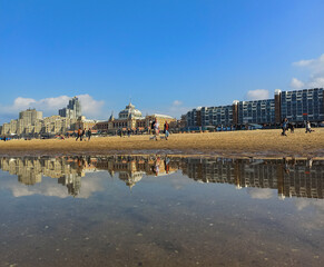 landscape with houses