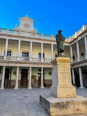 Naklejka premium Cloister of the old university of Valencia 