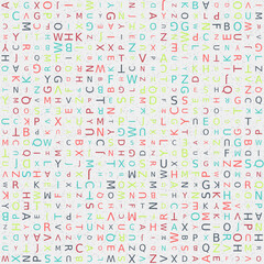 Abstract Geometric Pattern generative computational art illustration