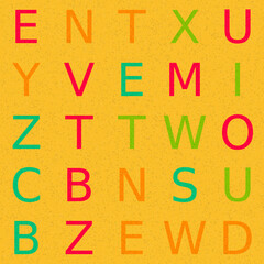 Abstract Geometric Pattern generative computational art illustration