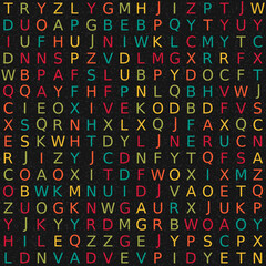 Abstract Geometric Pattern generative computational art illustration