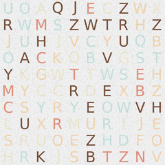 Abstract Geometric Pattern generative computational art illustration