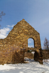 Ironworks - coal in Kovarska, Krusne Hory, Czech Republic