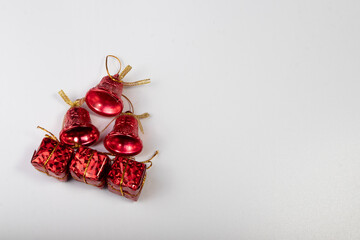 christmas decoration on  background