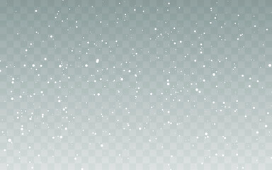 Png Vector heavy snowfall, snowflakes in different shapes and forms. Snow flakes, snow background. Falling Christmas	