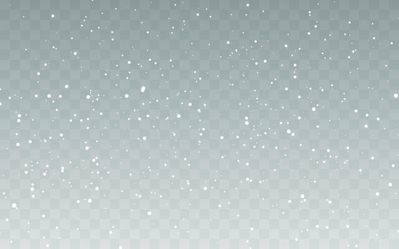 Png Vector Heavy Snowfall, Snowflakes In Different Shapes And Forms. Snow Flakes, Snow Background. Falling Christmas	