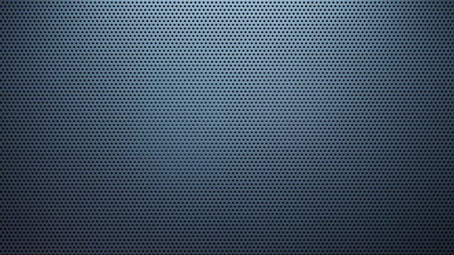 undulating abstract background with perforated metal structure