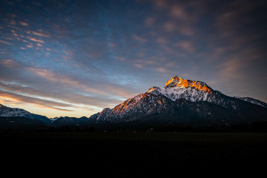 Untersberg Sonnenaufgang