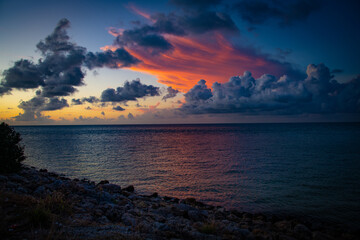 Fototapeta na wymiar Sunset in Florida