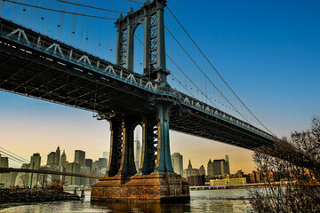 Obraz premium Pont de Brooklyn