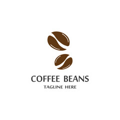 coffee bean icon vector