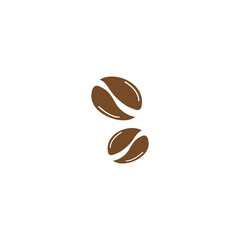 coffee bean icon vector