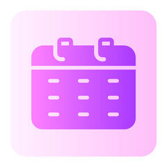 agenda gradient icon