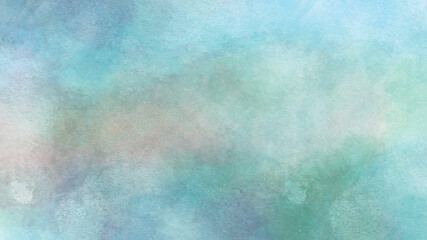 Colorful bright ink and watercolor textures on white paper background. Paint leaks and ombre effects. Hand painted abstract image.