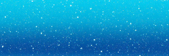 Abstract Snowy Christmas Background
