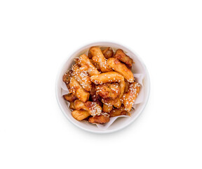 Fried Teokbokki Korea street food