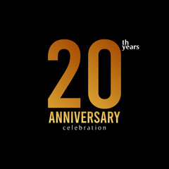 happy anniversary 20th celebration 