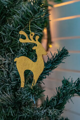 Christmas tree toys New Year
