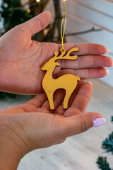 Christmas tree toys New Year
