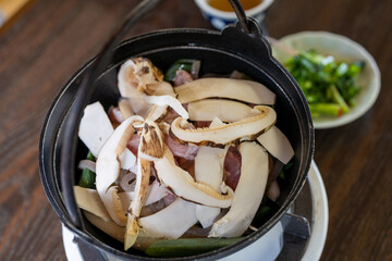 松茸鍋