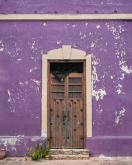 Purple Distressed House - 473000555