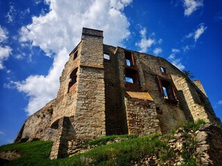 ruins of the old castle