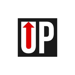 Modern Up Logo design inspiration