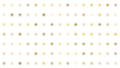 Gold stars seamless pattern, starry background, golden confetti holiday backdrop