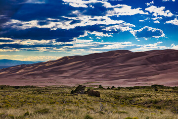 The great sand dunes national park. 