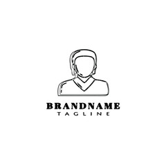 avatar logo icon design template vector illustration