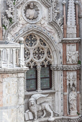 Detail of the Basilica di San Marco in Venice