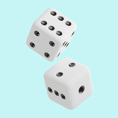 dice 3d illustration