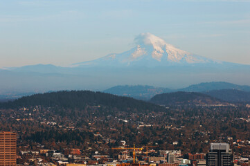 view from the top of the mountain