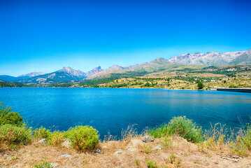 Fototapeta na wymiar Lac de Calacuccia - Korsika