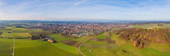 Weilheim, Luftaufnahme, Drohnenaufnahme, , Weilheim in Oberbayern, Pfaffenwinkel, Oberland, Deutschland, Bayern