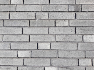 White brick wall pattern texture background.