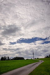 Hohenpeissenberg, Fernsehturm, Weg