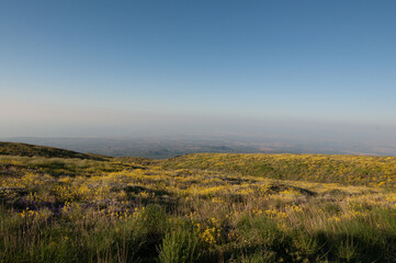 Sentiero di montagna sull'Etna
