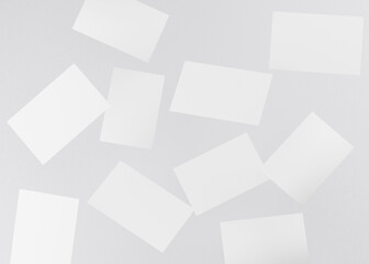 white business card mockup