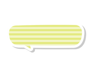 ポップで可愛いふきだし　見出し　素材