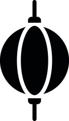 health and fittness icons punch ball and gym