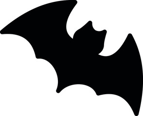 halloween icons bat and halloween