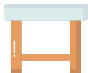 furniture icons stool and chair