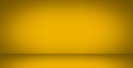 gold color room background wallpaper. Elegant Smooth Gradient gold background goes well as a design.