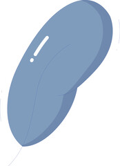 filled feathers icons wing and soft