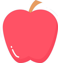 education icons apple fruit and fruit